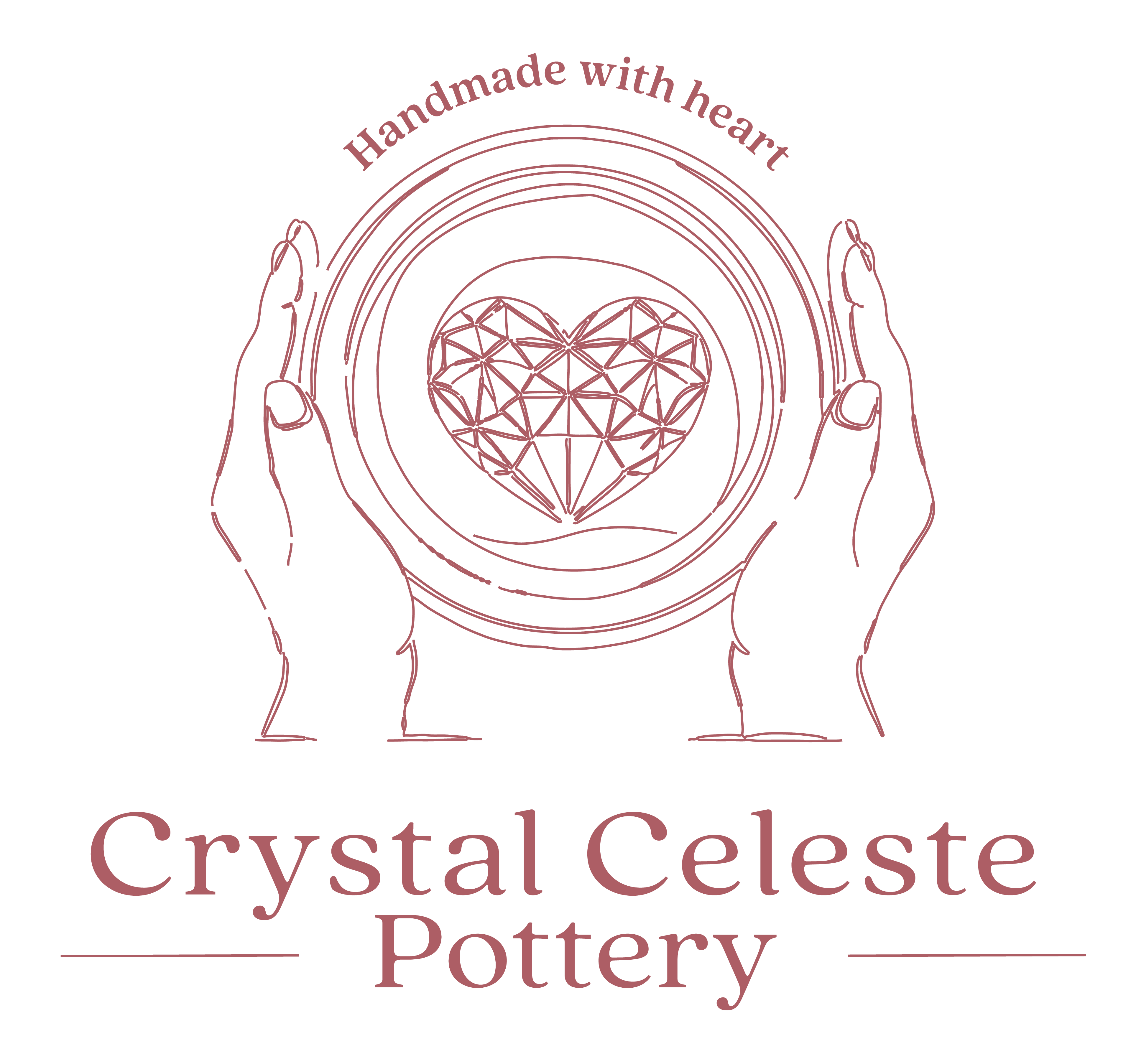 Crystal Celeste Pottery