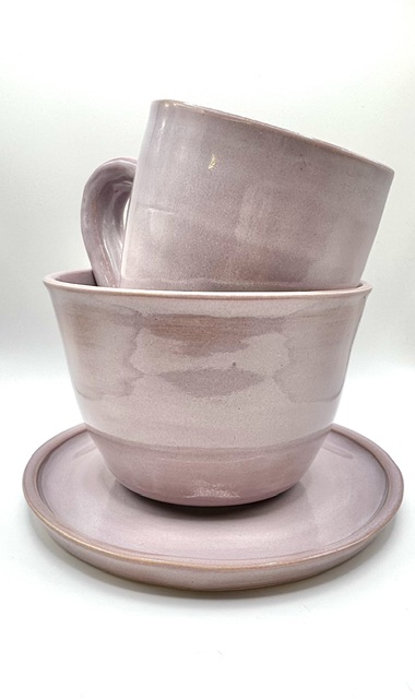 Lavender dish set